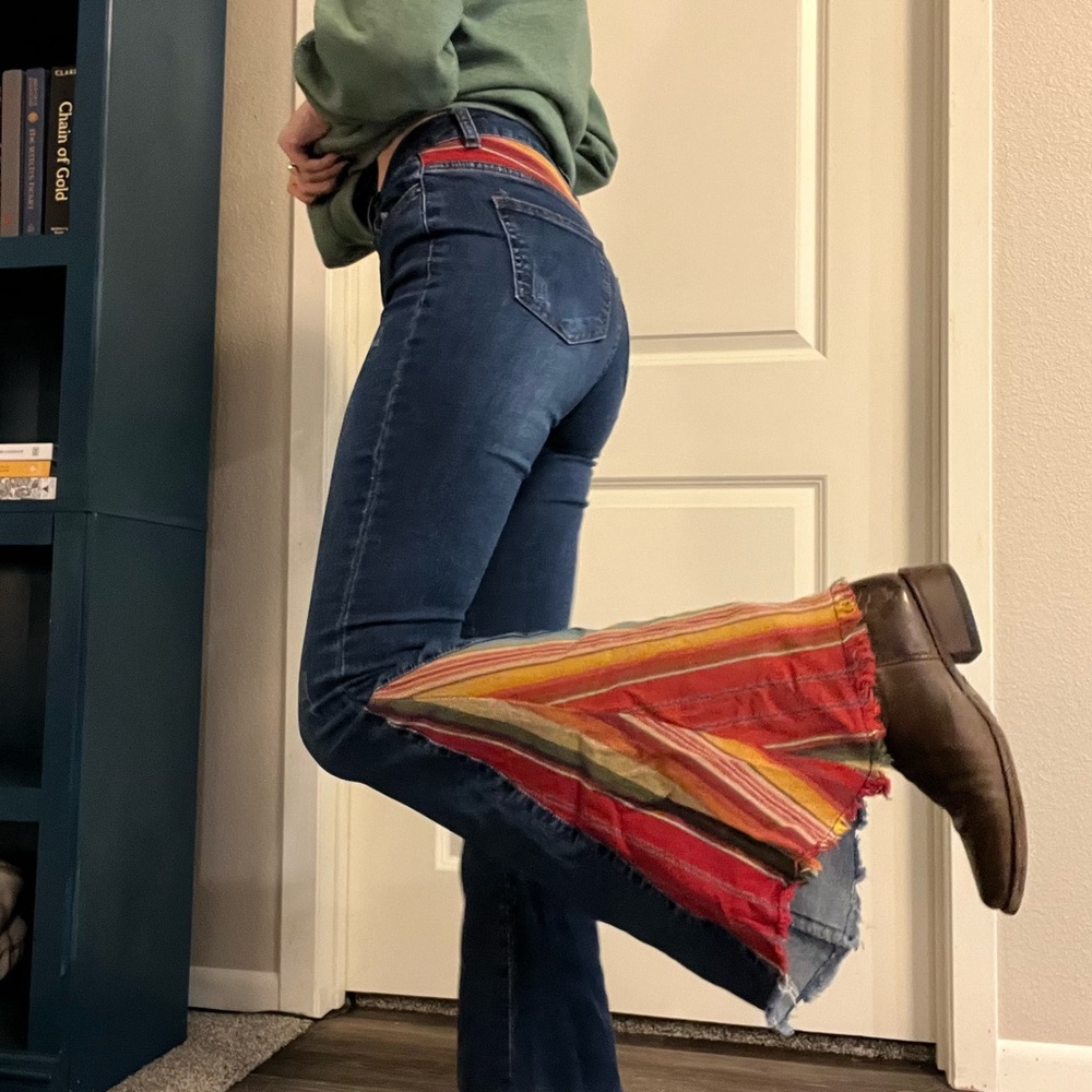 Colorful bell bottoms